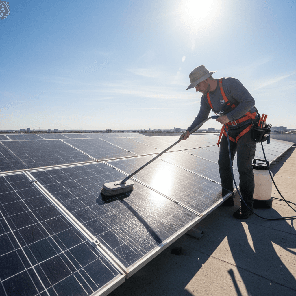 Real-time monitoring - proactive solar system maintenance